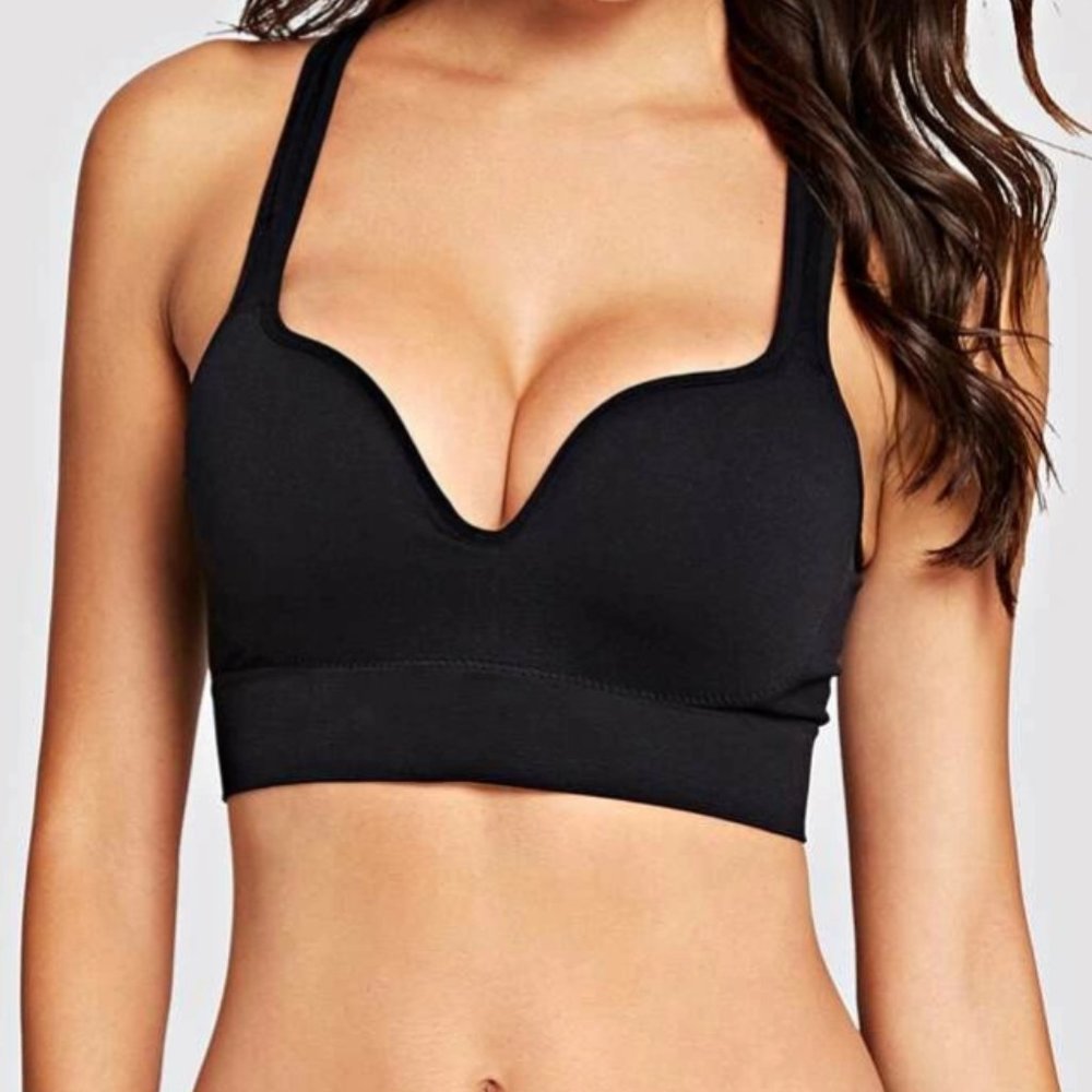 🌞Black Push-Up Sports Bra🌞